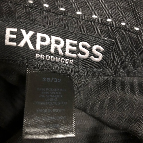 Express Navy blue Suit with pants - Picture 6 of 6